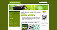 Desktop Screenshot of decatursistercities.com
